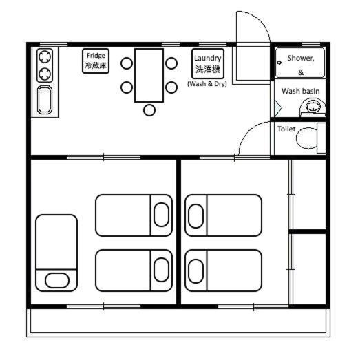 Guest House Meets Okayama All Private Room Hostel Екстериор снимка